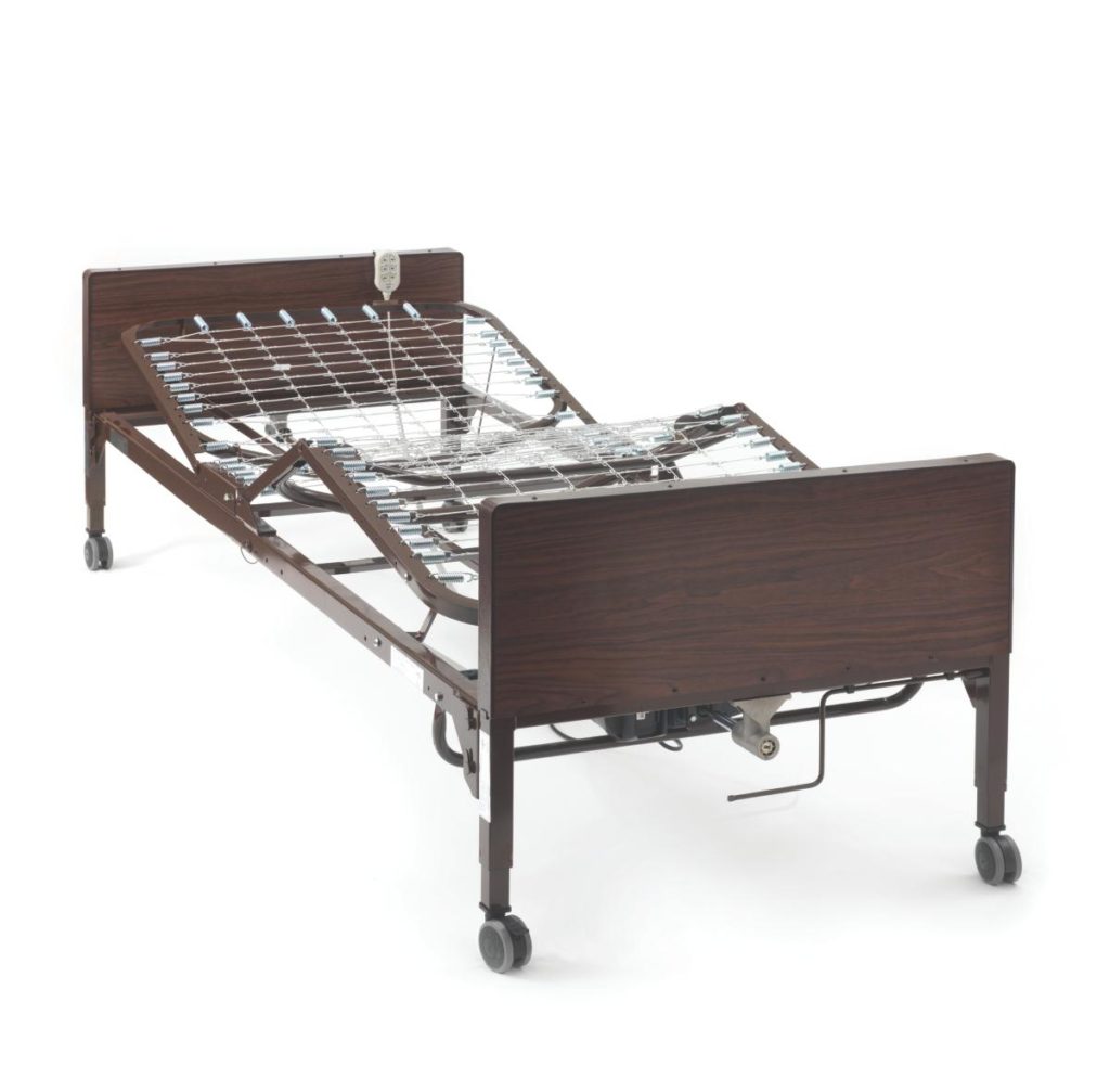 Medline Medlite Full Electric Hospital Bed Set