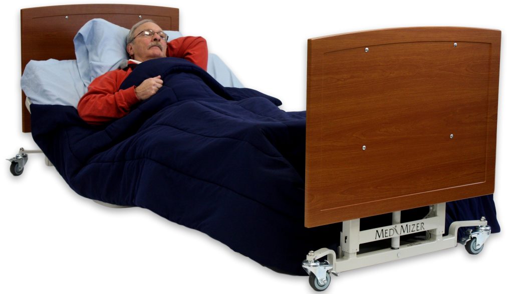 Med-Mizer Hi-Lo AllCare Low Hospital Bed Set - Image 10