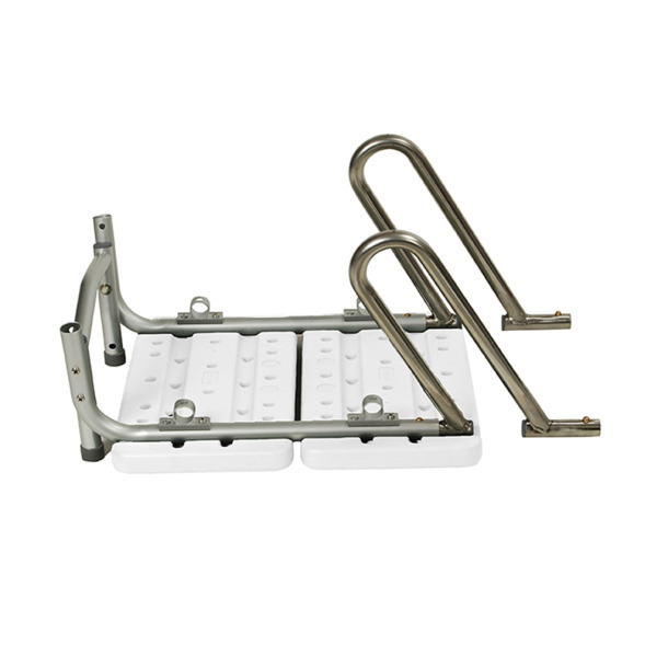 Drive Medical Splash Defense Transfer Bench with Curtain Guard Protection