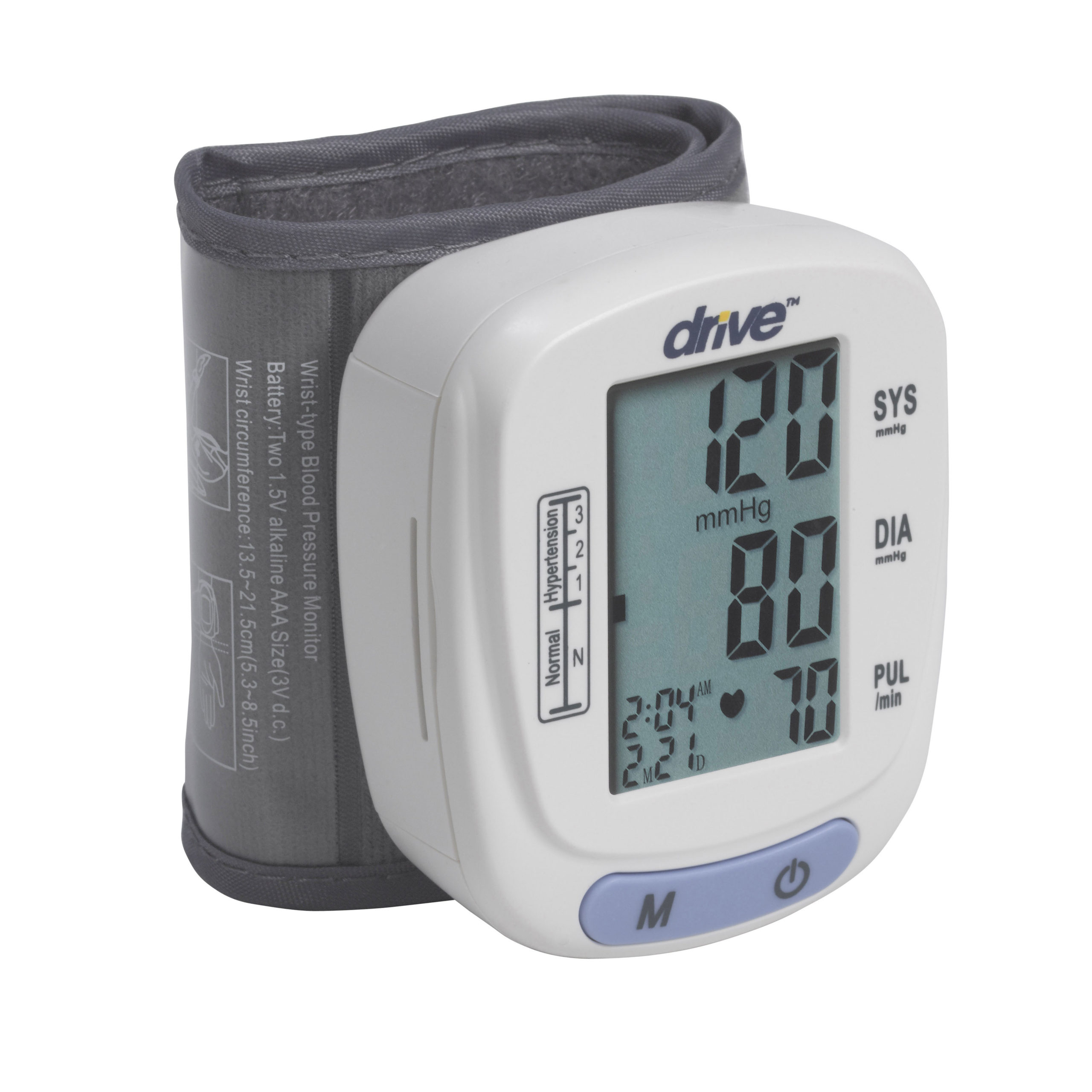 Drive Medical Automatic Blood Pressure Monitor - Wrist Model - Image 3