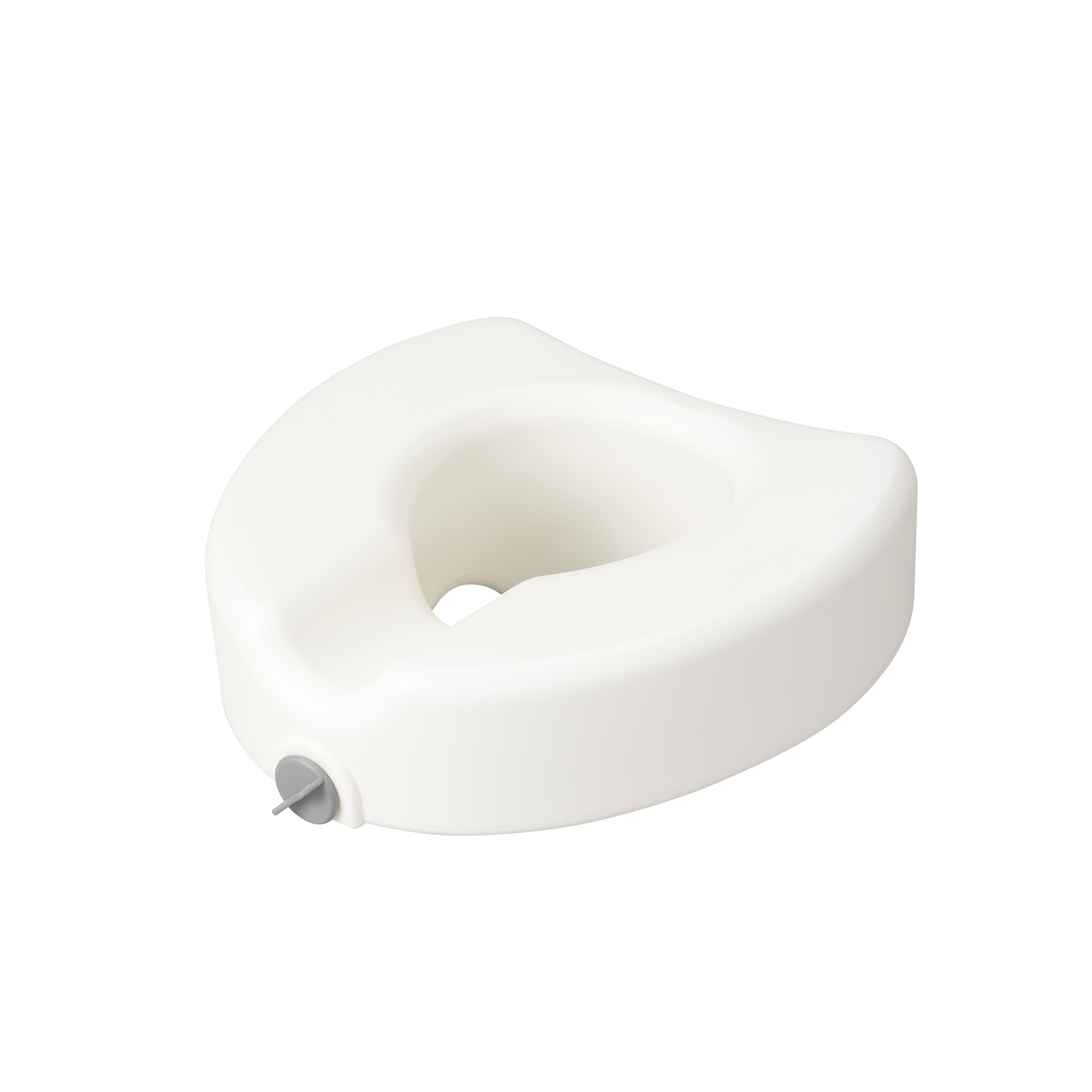 Drive Medical Premium Plastic Raised Toilet Seat with Lock - Elongated - Image 2