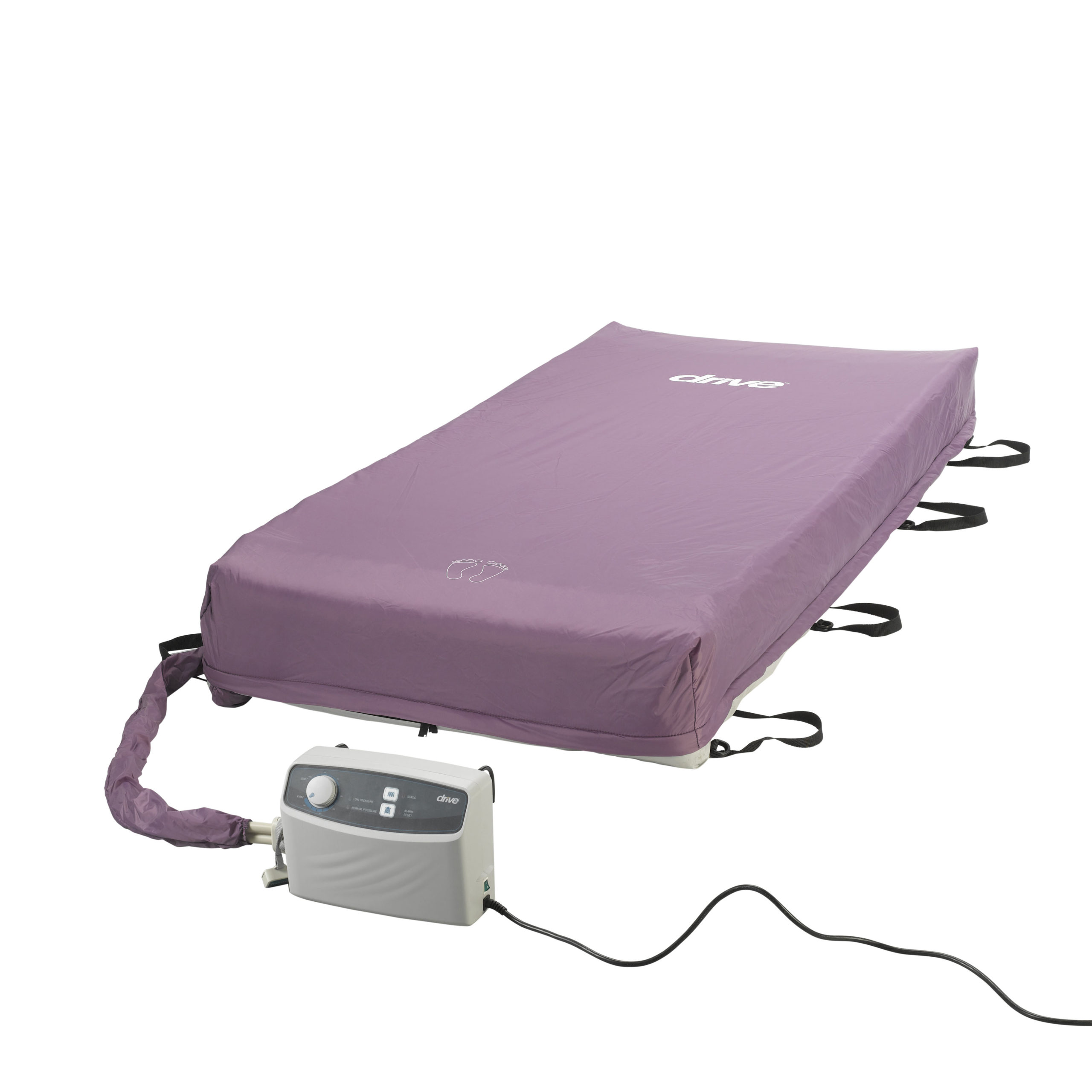 Drive Medical Med-Aire 8" Alternating Pressure and Low Air Loss Mattress System - Image 4