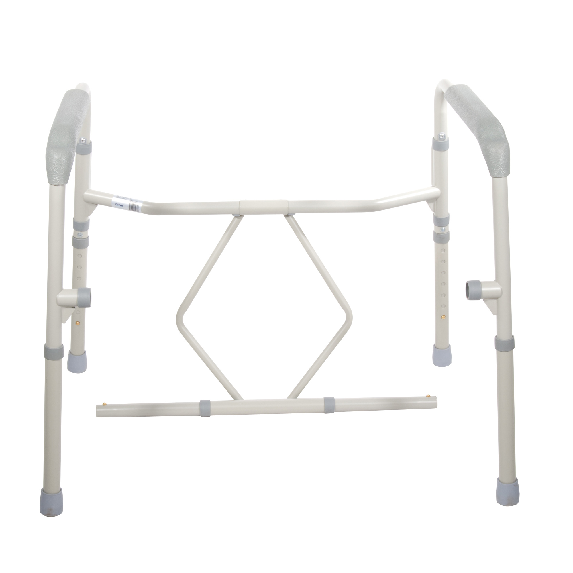 Drive Medical Heavy Duty Bariatric Folding Bedside Commode Chair - Image 2