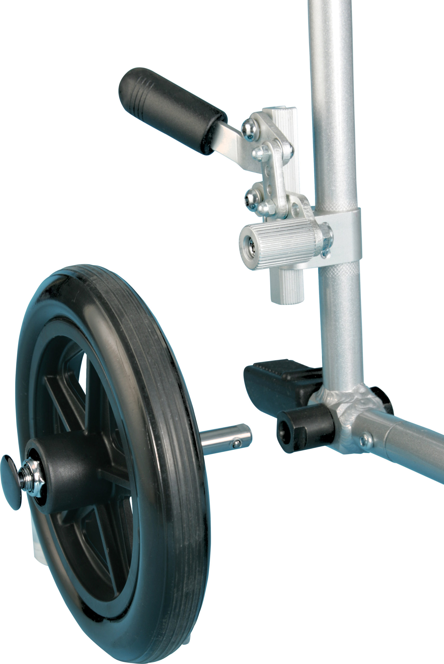 Drive Medical Flyweight Lightweight Transport Wheelchair with Removable Wheels - Image 2