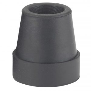 Drive Medical Large Base Quad Cane Tips - 3/4" - Black