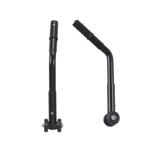 Drive Medical Adjustable Universal Wheelchair Anti Tipper with Wheels - Black - 1 Pair
