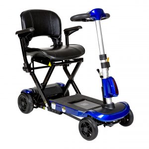Drive Medical ZooMe Auto-Flex Folding Travel Scooter