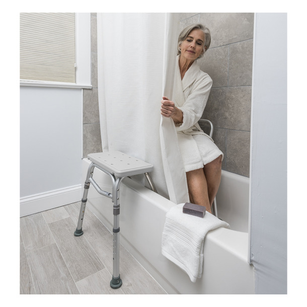 Woman with Transfer Bench
