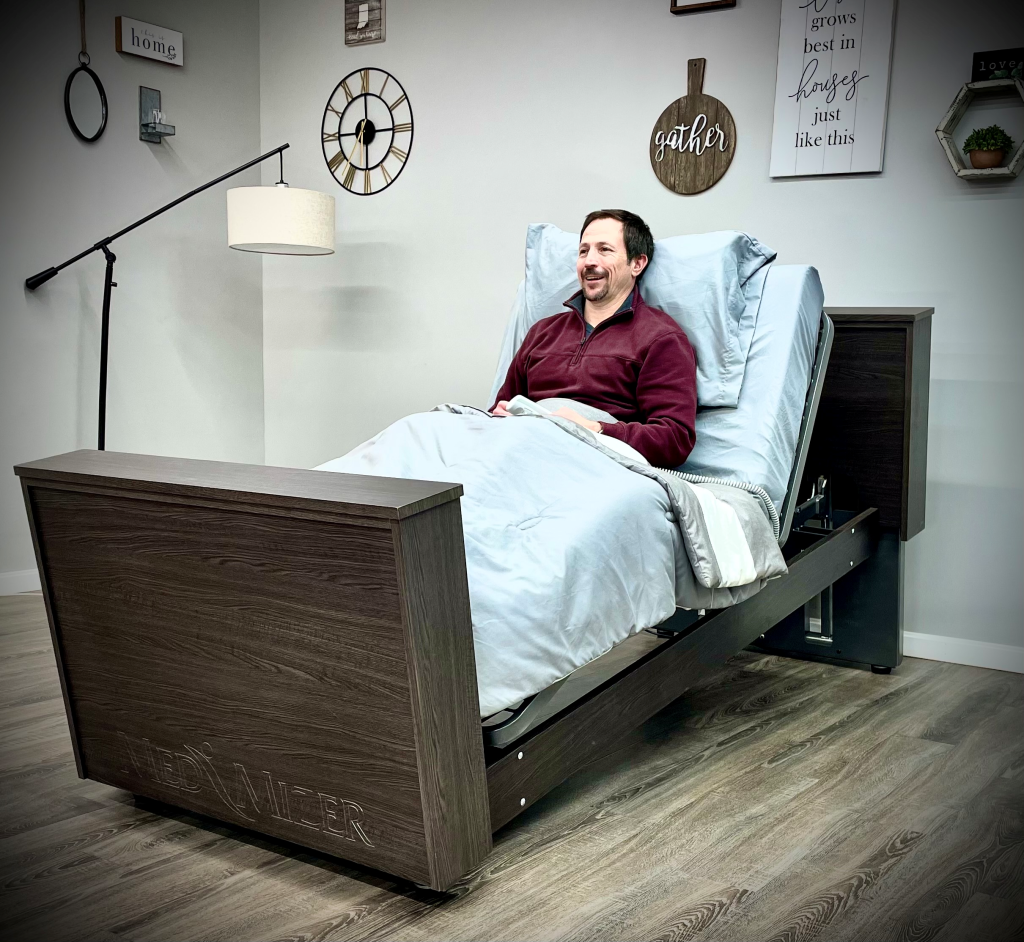 Med-Mizer SelectCare™ Premium Hi-Lo Hospital Bed Set - Image 3