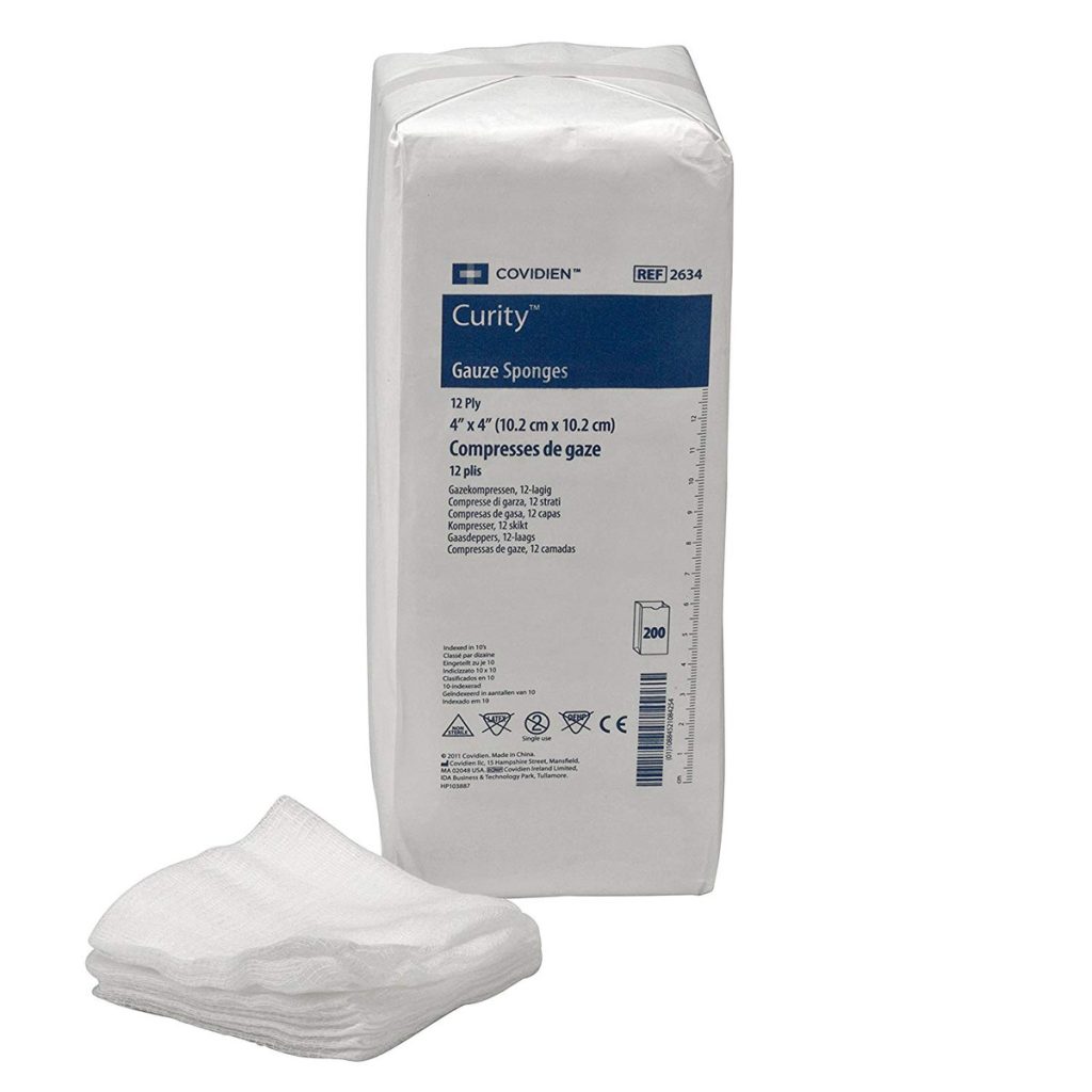 4X4 Gauze Sponge Packs